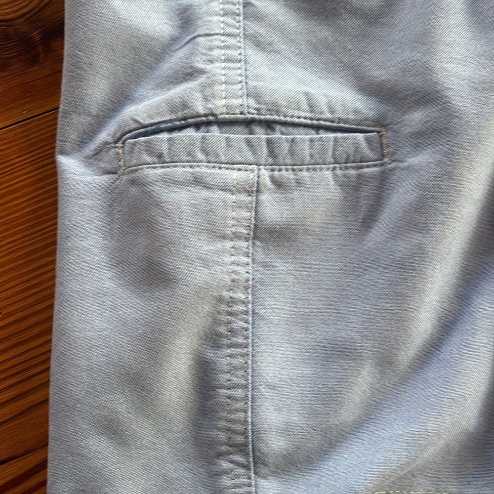 Saddlebred Men's Light Blue Shorts 100% Cotton Size Big/Tall 52 - Picture 6 of 10
